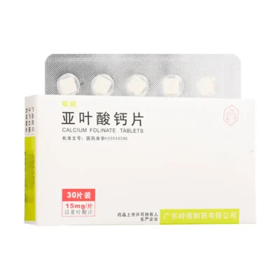 Calcium Folinate 15mg Tablets (Folinic Acid)