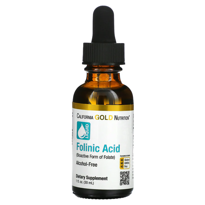 Folinic Acid 30ml California Gold Nutrition
