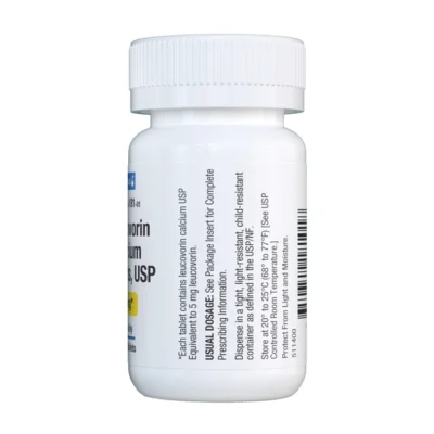 Leucovorin Calcium Tablets USP 5mg Ingenus 100 viên - Thuốc hỗ trợ điều trị ung thư