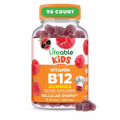 Vitamin B12 Gummies Lifeable Kids 1000mcg 90 viên