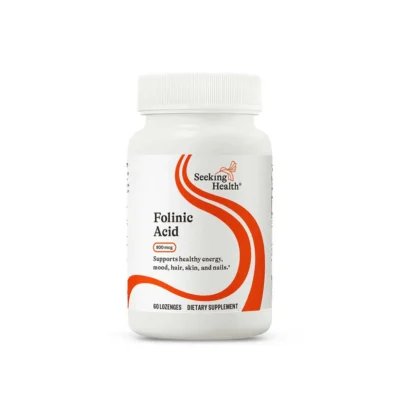 Folinic Acid Lozenge 800mcg Seeking Health