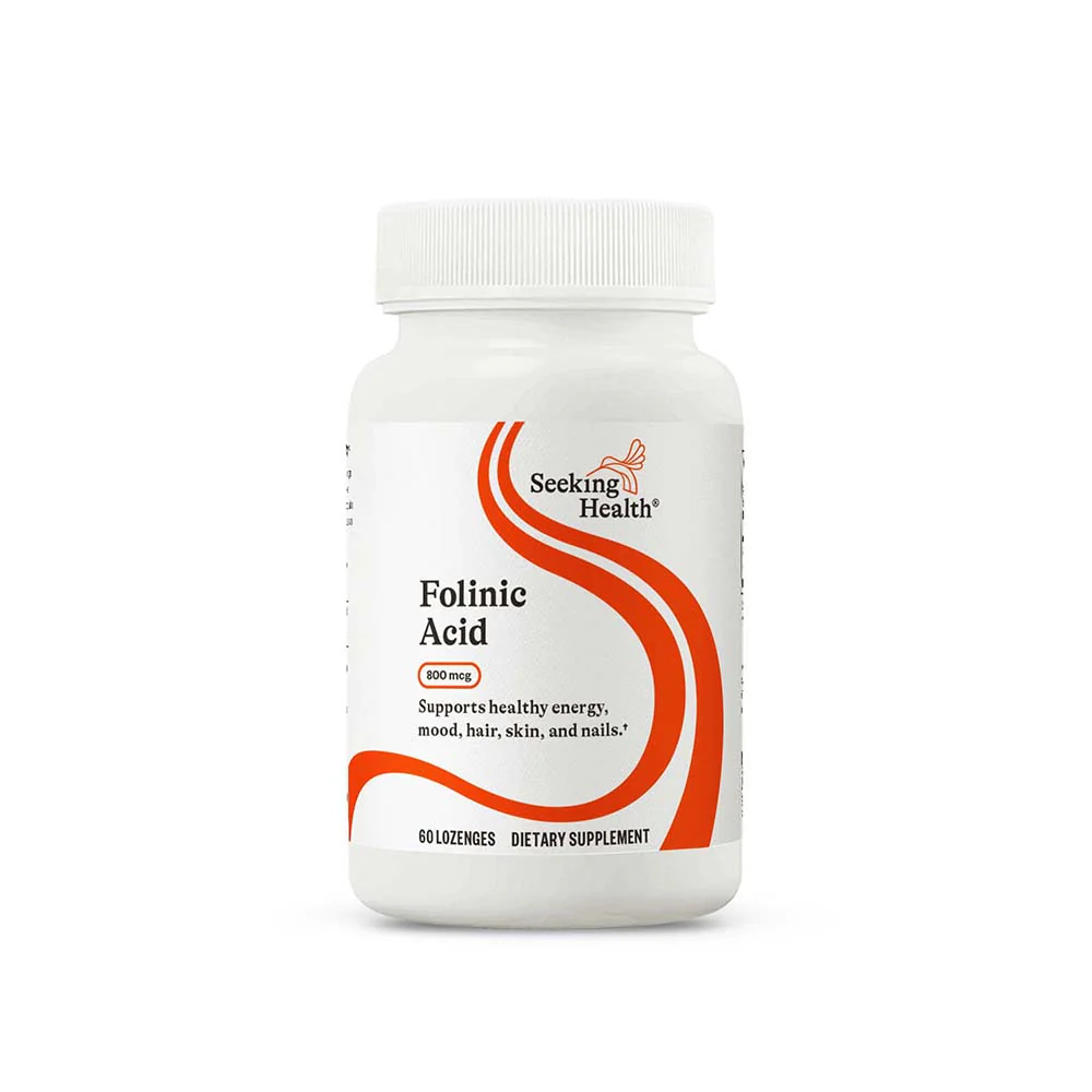 Folinic Acid Lozenge 800mcg Seeking Health
