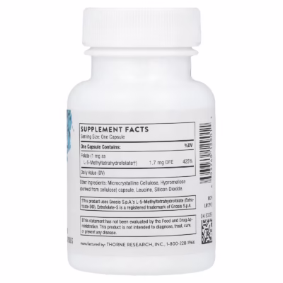 5-MTHF 1mg Thorne 60 viên