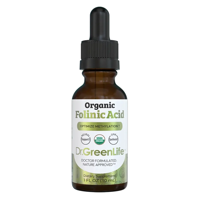 Organic Folinic Acid Dr. GreenLife 30ml Organic Folinic Acid Dr. GreenLife 30ml