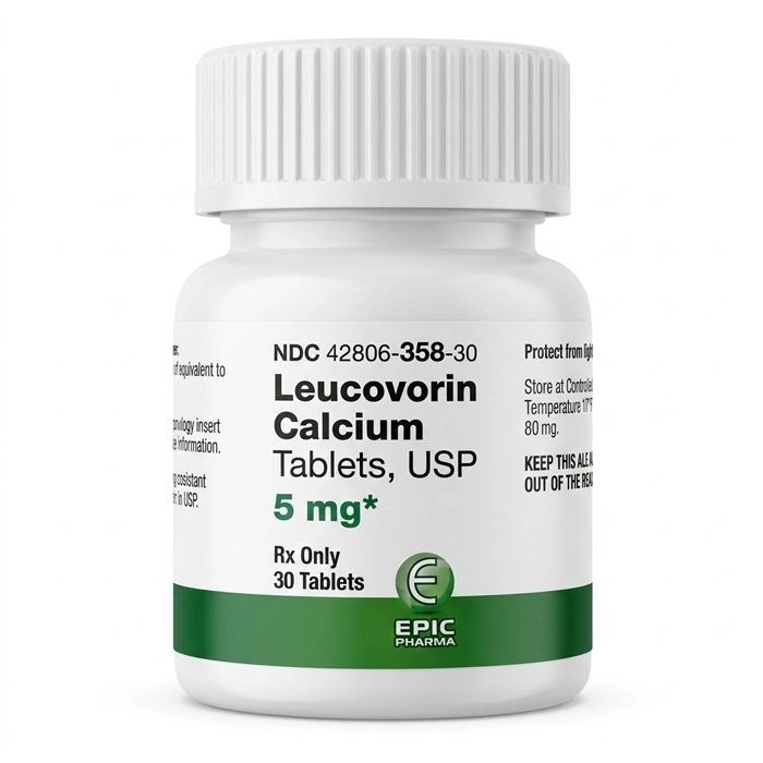 Leucovorin Calcium 5mg Epic Pharma Leucovorin Calcium 5mg Epic Pharma