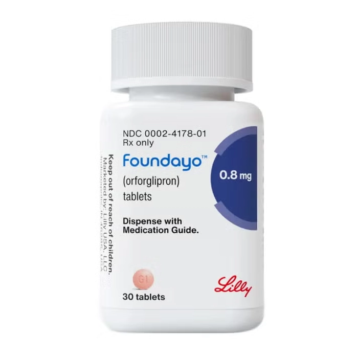 Foundayo 0.8mg Eli Lilly 30 viên – Thuốc giảm cân Foundayo 0.8mg Eli Lilly 30 viên – Thuốc giảm cân