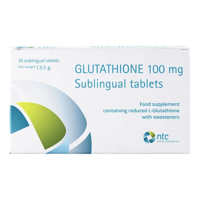 Glutathione 100mg Sublingual Tablets 30 viên Glutathione 100mg Sublingual Tablets 30 viên