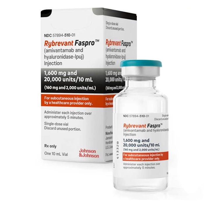 Rybrevant Faspro 1600mg/10ml Johnson & Johnson - Thuốc ung thư Rybrevant Faspro 1600mg/10ml Johnson & Johnson - Thuốc ung thư