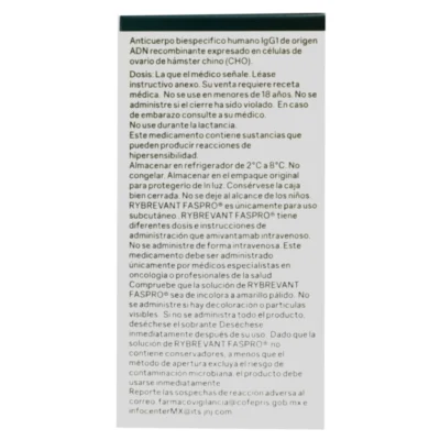 Rybrevant Faspro 1600mg/10ml (Mexico) - Thuốc ung thư 1