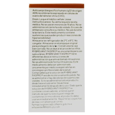 Rybrevant Faspro 2240mg/14ml (Mexico) - Thuốc ung thư 1