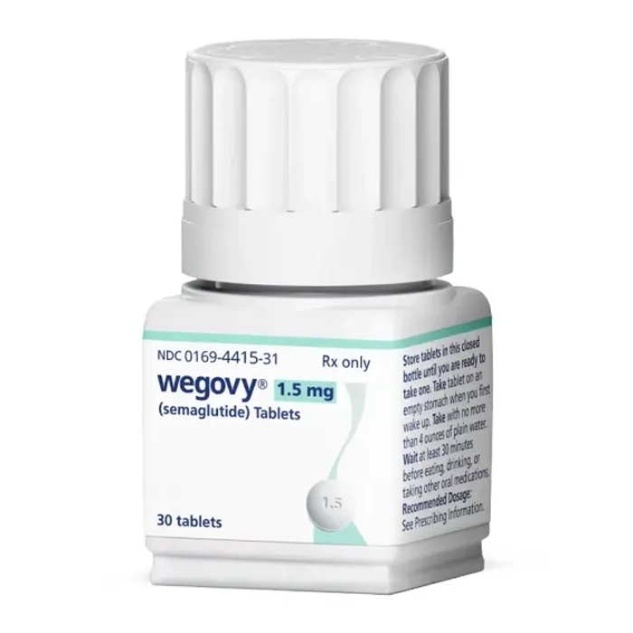 Wegovy 1.5mg Tablets Novo Nordisk 30 viên - Thuốc giảm cân Wegovy 1.5mg Tablets Novo Nordisk 30 viên - Thuốc giảm cân