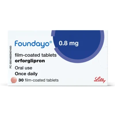 Foundayo 0.8mg 30 viên Orforglipron GLP-1 - Hỗ trợ kiểm soát cân nặng