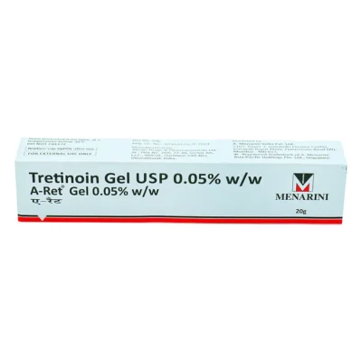 A-Ret Tretinoin USP 0.05% tuýp 20g - Gel bôi trị mụn