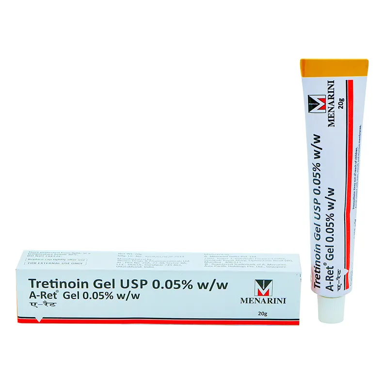 A-Ret Tretinoin USP 0.05% tuýp 20g - Gel bôi trị mụn A-Ret Tretinoin USP 0.05% tuýp 20g - Gel bôi trị mụn
