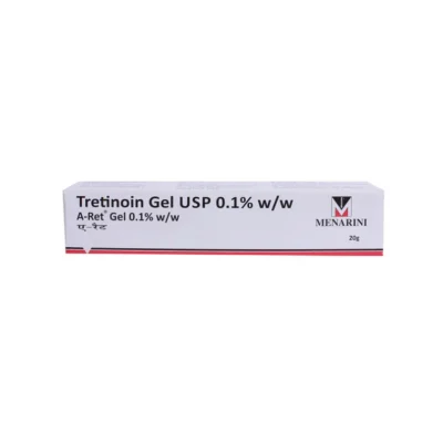 A-Ret Tretinoin USP 0.1% tuýp 20g - Gel bôi trị mụn