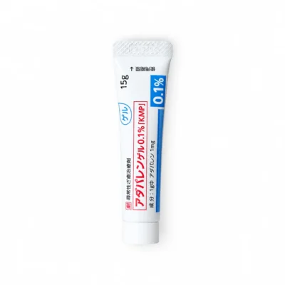 Adapalene 0.1% KMP Japan tuýp 15g - Gel trị mụn trứng cá