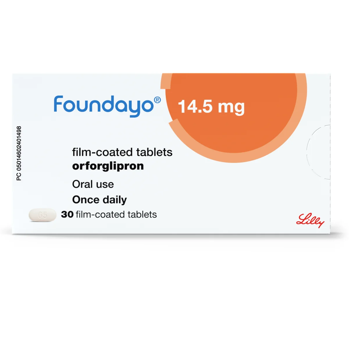 Foundayo 17.2mg 30 viên Orforglipron GLP-1 – Hỗ trợ kiểm soát cân nặng Foundayo 17.2mg 30 viên Orforglipron GLP-1 – Hỗ trợ kiểm soát cân nặng