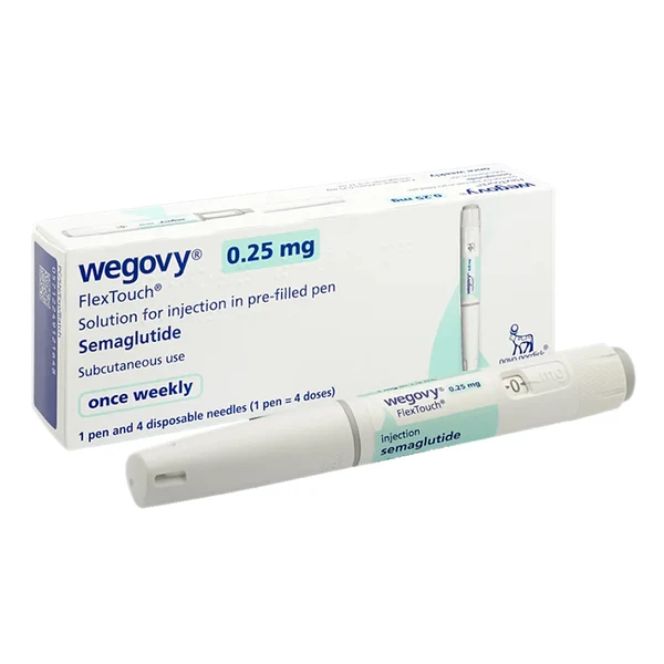 Wegovy 0.25mg Novo Nordisk - Bút tiêm giảm cân Wegovy 0.25mg Novo Nordisk - Bút tiêm giảm cân